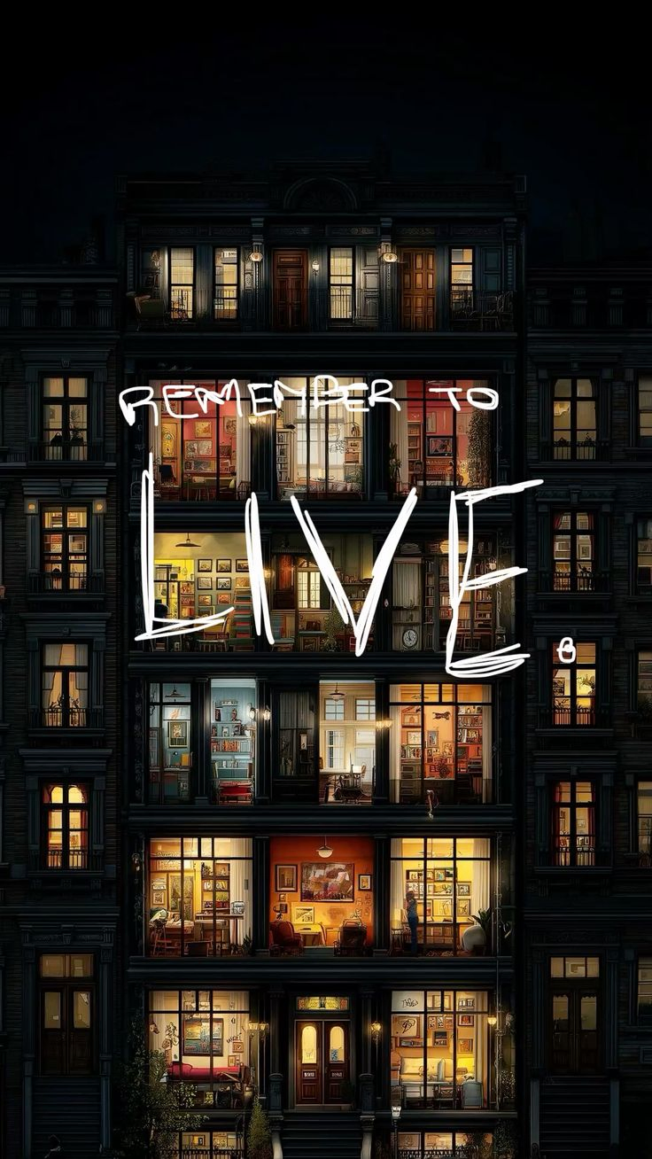 Image inspiring to live life